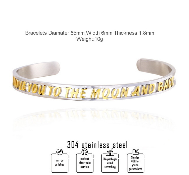 Stainless steel bracelets 2022-3-19-003